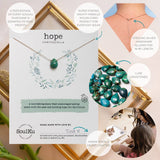 Chrysocolla Luxe Necklace for Hope