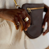 brass square ring IV