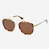 weston acetate round unisex sunglasses