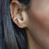 cassiopeia crystal stud earrings