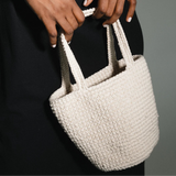 mini crochet bucket bag