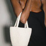mini crochet bucket bag