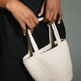 mini crochet bucket bag
