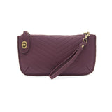 quilted mini crossbody wristlet (various colors)