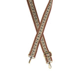 1.5" embroidered guitar strap