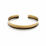 patina dipped slim cuff bracelet