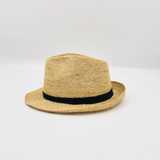 crochet fedora straw hat