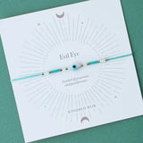 evil eye cord bracelet