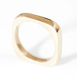 brass square ring I