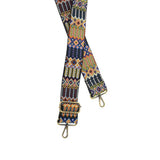 2" embroidered guitar strap (various patterns)