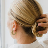 disc earrings