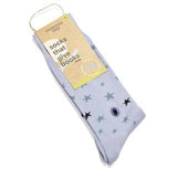 Socks that Give Books (Blue Stars)