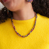 kantha milieu double strand necklace