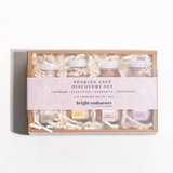 bright endeavors bath salt discovery set
