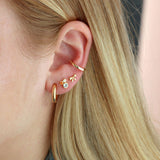 bow stud earrings