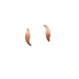 vintage swirl climber earrings