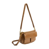 aria recycled vegan shoulder bag