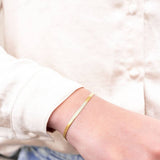 luxe herringbone bracelet