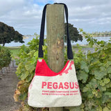 pegasus triangle shoulder Bag