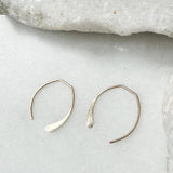 huggie threader earrings
