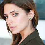 malachite tiny elder studs