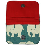 cotton credit card holder