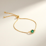 gold adjustable bracelet