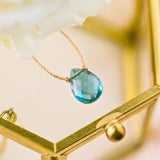 london blue topaz luxe necklace for unstoppable