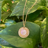 mother of pearl portal necklace