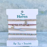 chatham traveler hair ties + bracelets
