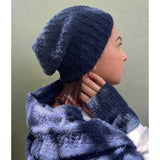 loop knit alpaca beanie