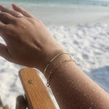 luxe herringbone bracelet