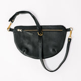 pebble leather sling bag
