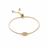 adjustable pave charm bracelets