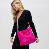 sky’s the limit - medium woven neoprene tote