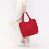 sky’s the limit - medium woven neoprene tote