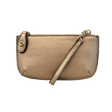 mini crossbody wristlet clutch (various colors)