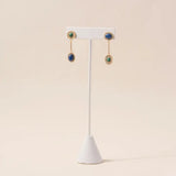 vintage starburst drop earrings