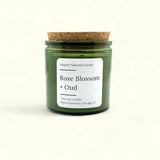 inspire natural goods - garden candle collection