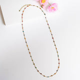 Dotted Kantha Milieu Necklace