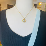 abalone portal necklace