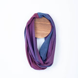 handwoven bamboo silky weave infinity scarf