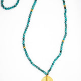 Stone & Circles Necklace