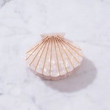Eco-Friendly Scallop Shell Hair Clip Claw Large