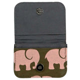 cotton credit card holder