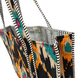 Quilted Cotton Bag - Abstract Multi