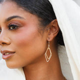 golden mirage earrings