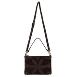 Stevie Suede Leather Crossbody Bag