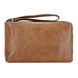 muse handcrafted leather wristlet