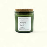 inspire natural goods - garden candle collection